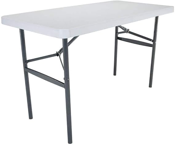 Lifetime Products 2940 Fold Table, 24 by 48, White