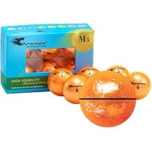 Chromax Metallic Orange AlignXL Personalized M5 Golf Balls - 6-Pack